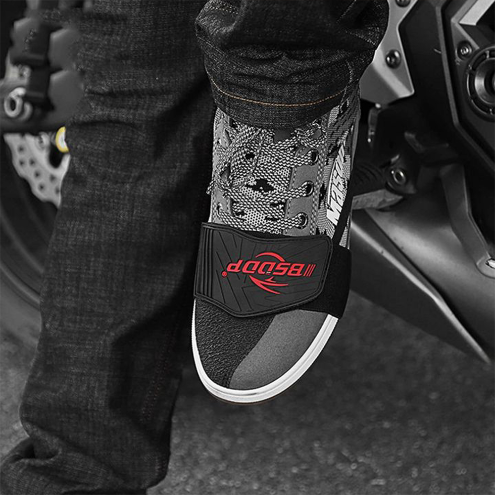 Custom Logo PVC Rubber Motorcycle Shifter Pad Shoe Protector for Bike Accessories Brands