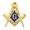 High Quality Free Design Custom Freemason Irregularly Masonic Shaped Soft Enamel Lapel Pins for Sale