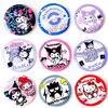 Cartoon Japanese Anime Characters Safety Pin Button Badges