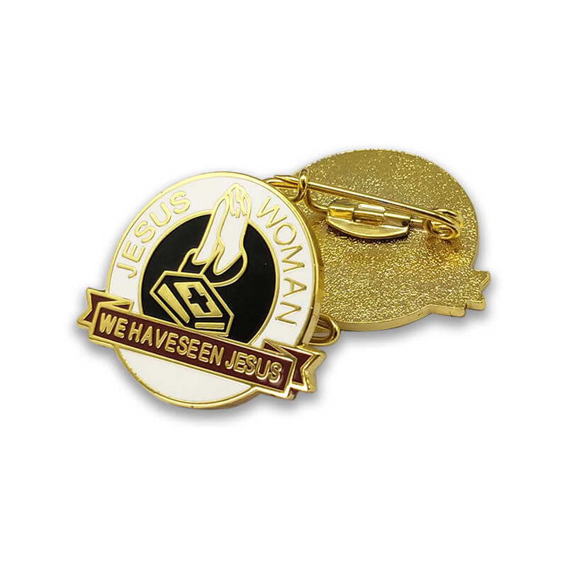 Factory Custom Metal Art Craft Organization Badge Souvenir Lapel Pin