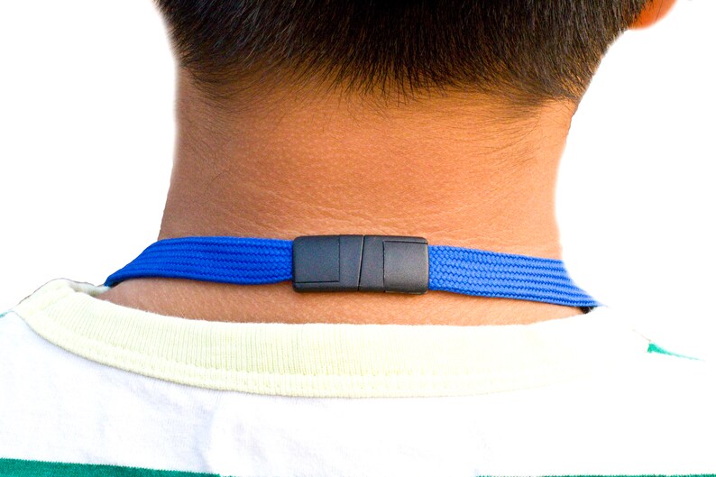 Adjustable Face Masking Lanyard Polyester Tube Lanyard Custom for Adult/kids