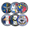 French Glow in the Dark PVC Morale Patch Custom Design for Collectors and Enthusiasts champion League Berberine Patch Broderie