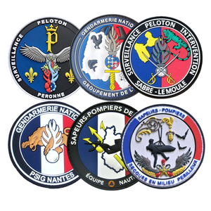 French Glow in the Dark PVC Morale Patch Custom Design for Collectors and Enthusiasts champion League Berberine Patch Broderie