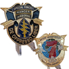 Custom 5th Special Forces Group French Premium Metal Coin With Your Own Logo Zinc Alloy Big Enamel Coin for Souvenir