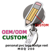 Souvenir Factory OEM PVC Personal Logo Custom Badge Reel for Company or School Retractable ID Name Card Holder