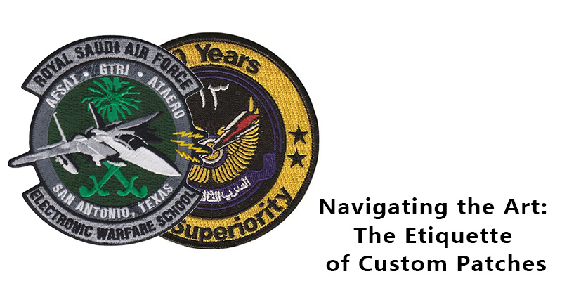 Navigating the Art: The Etiquette of Custom Patches
