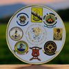 Factory Customized 3D Latin America Mexican Flag Map Commemorative Challenge Coin Custom Mexico Challenge Coins