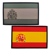 Customized Service Dog K9 Spain Velcroes Backed Patches Rubber Soft Sewing Pvc Patch