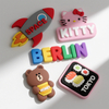 Top Manufacturers Magnet Stickers Custom High Quality Die Cut Cute Design Fridge Magnet With 25 Years Experience and ISO Cert