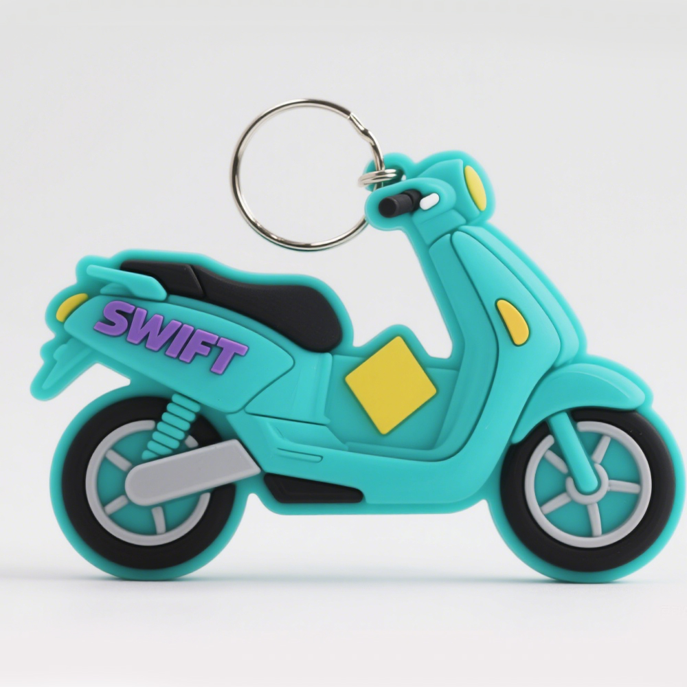 Best Seller Promotion Gift Motorbike Motorcycle Soft Pvc Key Chain Customize Rubber Key Chain