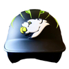 Soft Pvc 3D Decals with Adhesive Sticker for Baseball Helmet New Design 3D Logo PVC Helmet Factory