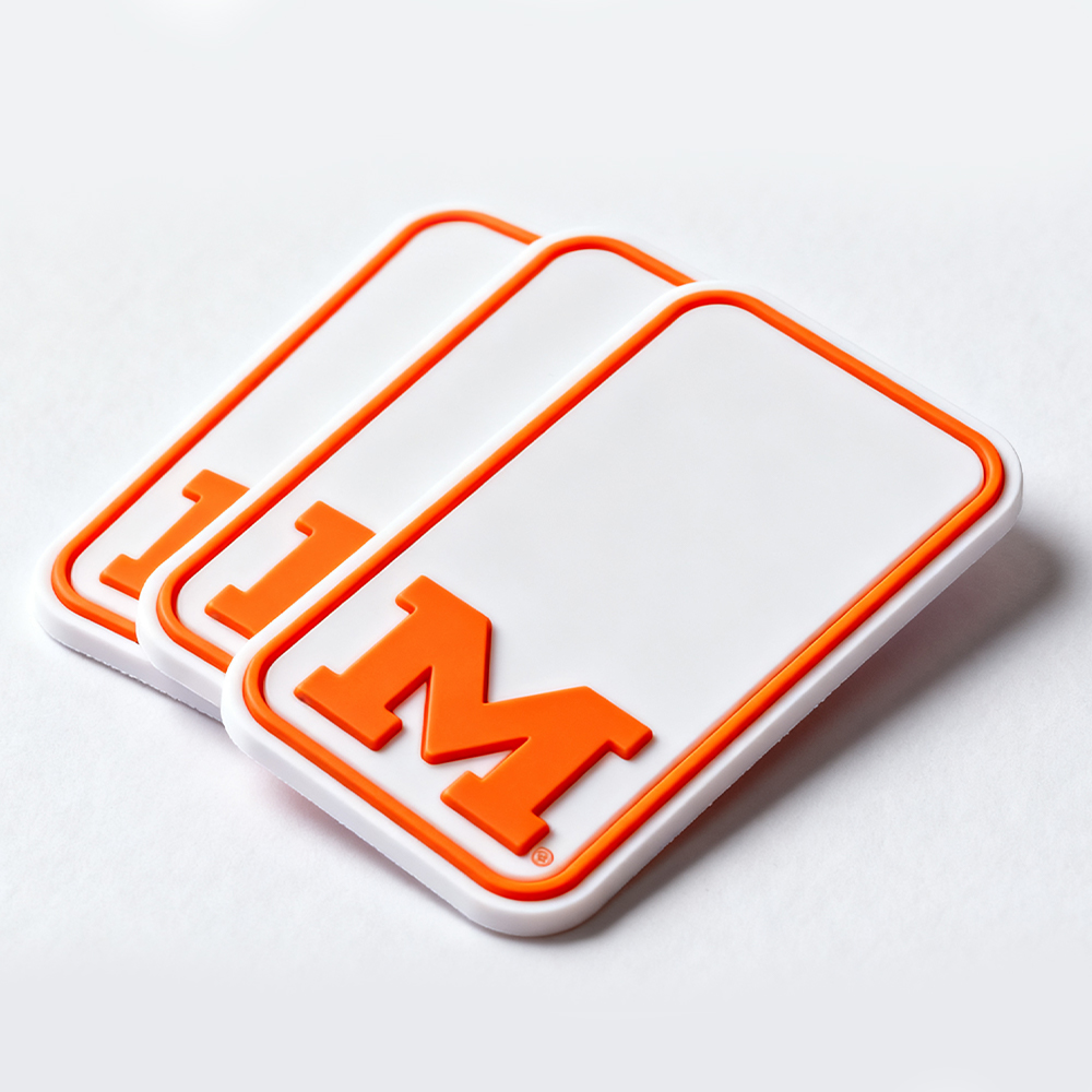 3D Logo Patches Clothing High Quality Silicone Clothing Tags And Labels Rubber Patch Hook Loop Tactical PVC Patch Manufacturer
