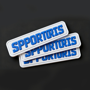 Manufacturer Designer 3D Silicone Brand Label Made Sewing Custom Pvc Label Logo Rubber Patches for Clothing