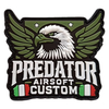 Factory Price Personalized Italian usa airsoft patch Style Custom Design 3d Pvc Rubber Label Patch Soft Pvc Patches