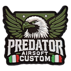 Factory Price Personalized Italian usa airsoft patch Style Custom Design 3d Pvc Rubber Label Patch Soft Pvc Patches