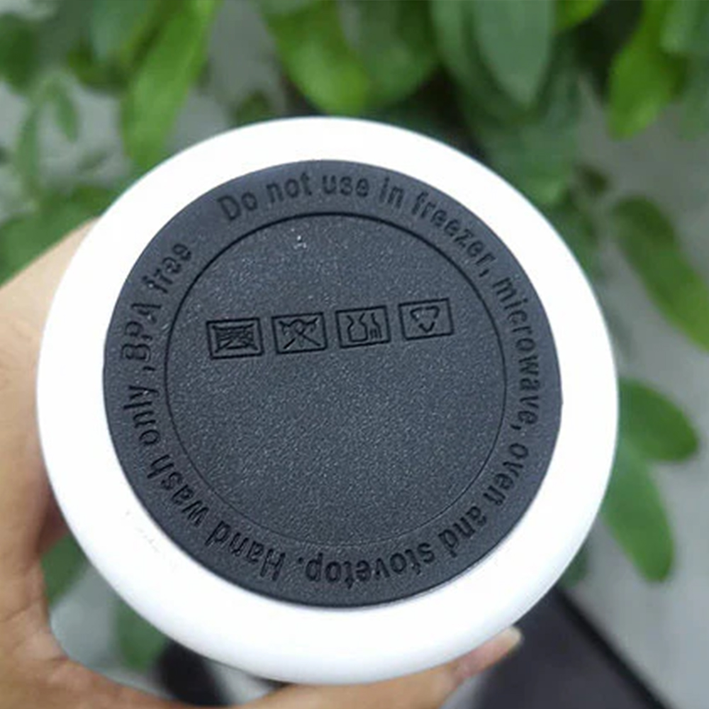 Custom PVC Rubber Bottom Patch for Tumbler, Anti-Slip Label Base Cover, Personalized Cup Accessories