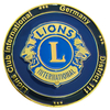 Lions Club International Shield Design Custom Coin Souvenir Enamel 3D Challenge Medal Metal Coin Custom Personalized Coins Gift