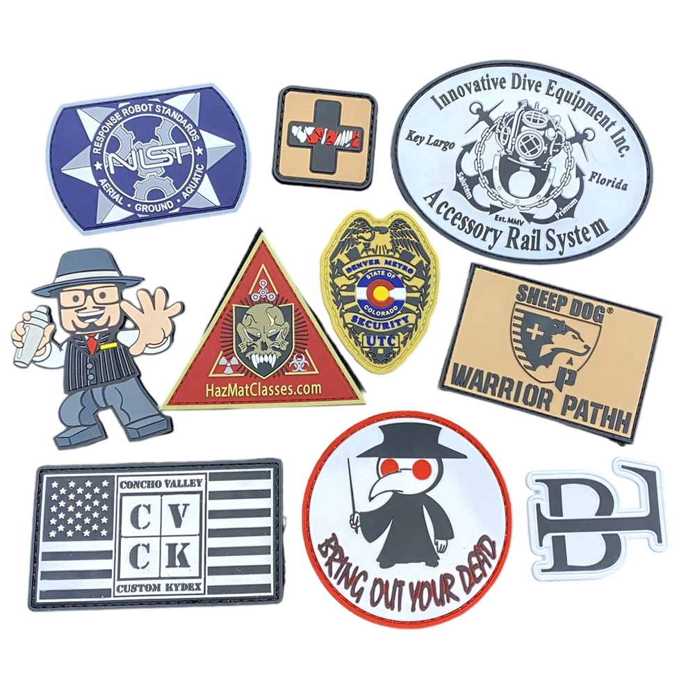 Custom Canada PVC Rubber Tactical Patch Funny Tactical Sports Patch for Backpacks and Hats