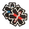 MEDIC Tactical Rubber Rescue Snack Patches Medical MED EMT PARAMEDIC Emblem PVC Rubber Badges