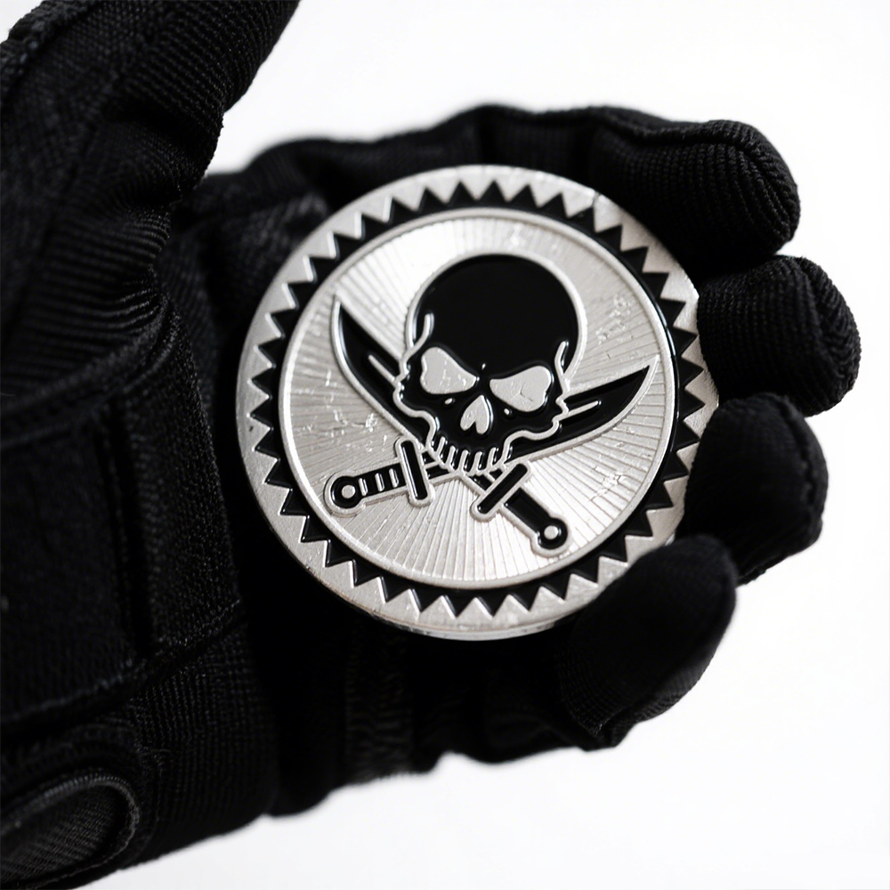 Custom High Quality Silver Plating Custom Challenge Coins Double Sided Design Coin Custom Nickel Coins