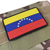 National Flag Patches 3D PVC Rubber Silicone Colombia Flag With Hook Patch