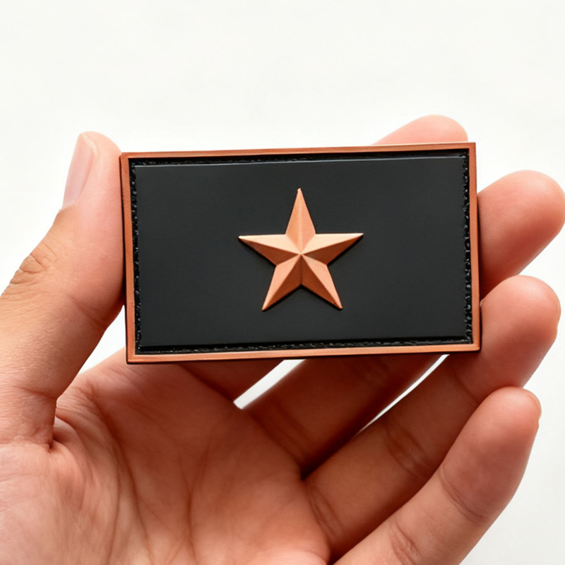 2D 3D PVC Logo Custom Rubber Patch