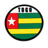 Custom Togo Rubber Iron on PVC Patch Badges Backpack Hat Hook Sewing Patches Soft Silicone 3D Embossed Rubber Patch for Garment