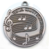 Zinc Alloy Music Band Sing Art Performance Medal 