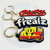 Custom logo 3D PVC Embossed keychain