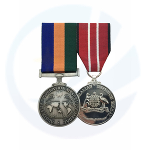 Customized Australia Military Border Protection honor medal