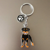 Lovely Dog Keyring Keychain