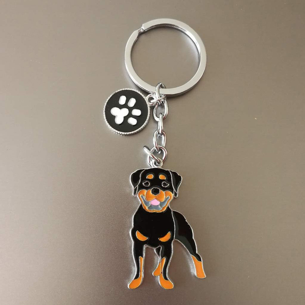 Lovely Dog Keyring Keychain