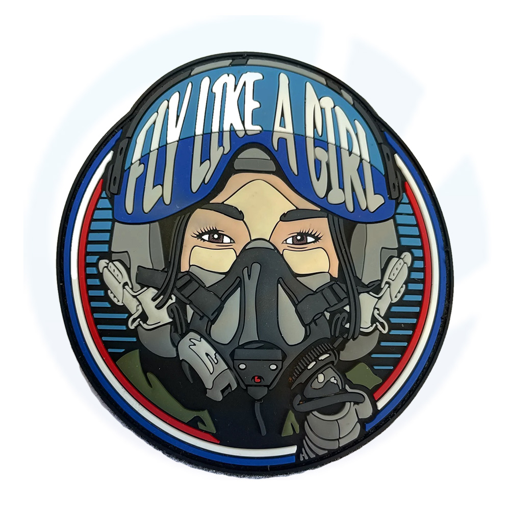 Fly Like A Girl PVC Patch