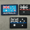 Durable Soft Rubber 3D PVC Flag Patch of Australia – Stick On Bag Shirt Jacket Backpack Decoration Badge