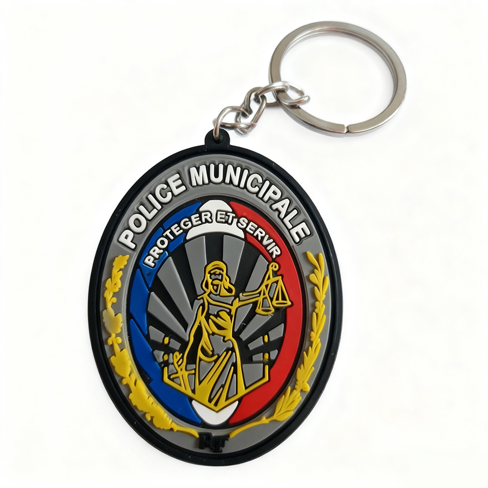 Custom Thematic PVC Keychains Collection with Diverse Designs