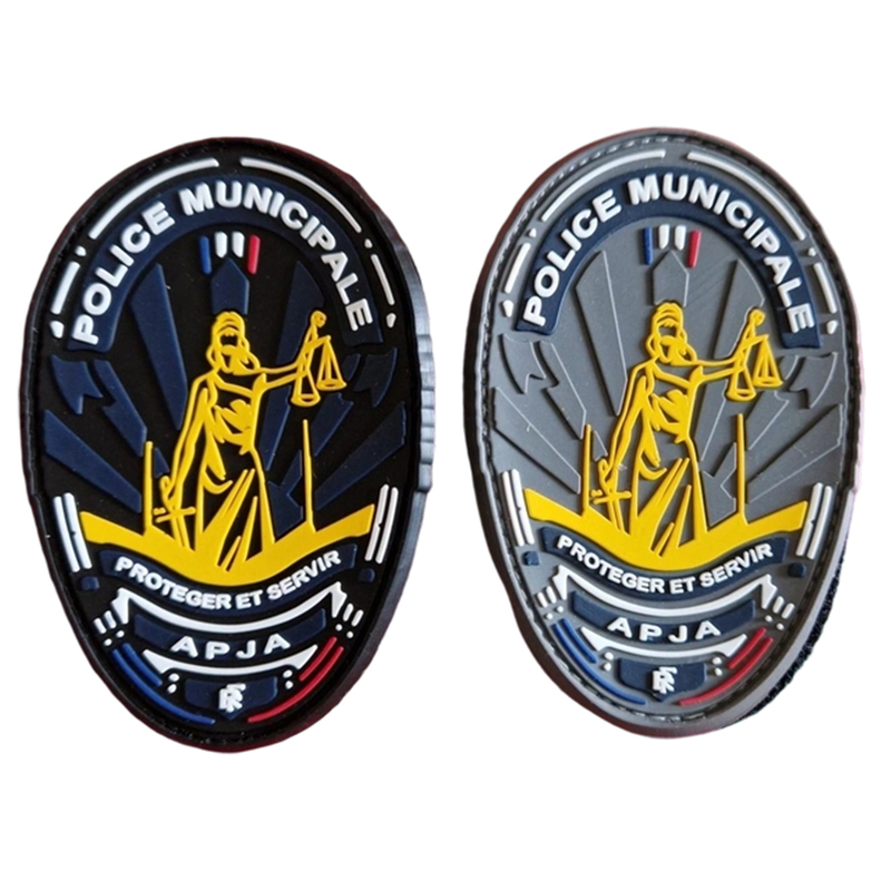 Unique Municipal Justice-Themed PVC Patches in Various Shapes for Hat Accessory Enthusiasts and Collectors