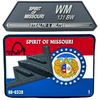 Spirit of America PVC Patch Set – 3D Soft Rubber Emblem, Hook & Loop, Waterproof Durable Custom Design