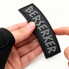 Viking Berserker Norse Tab Patch Durable PVC Rubber Badge Hook Backing Custom Gear Decoration