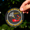 Turkey Flight Team Ghost Bird 3D Soft PVC Rubber Patch Personalized Logo Aviation Style Patch for Collectors