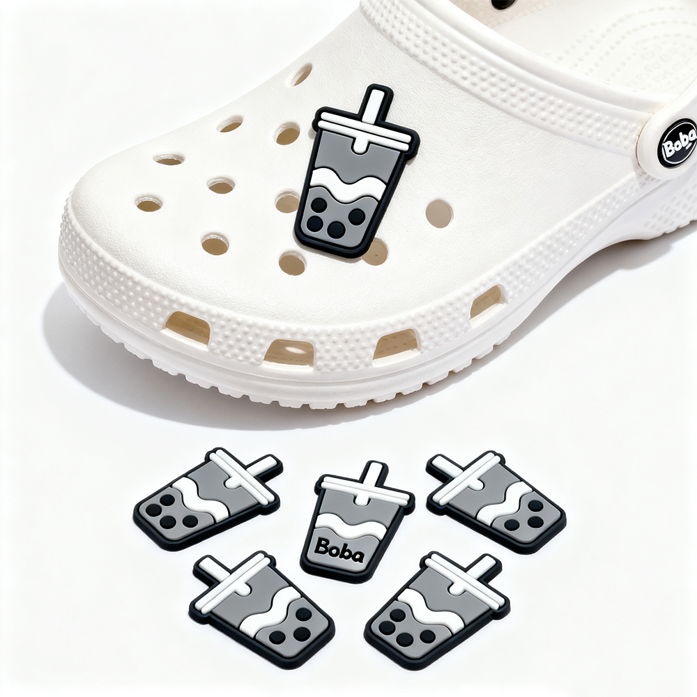 Wholesale Family Guy Shoe Charms Back Button Accessories PVC Soft Rubber DIY Accessories Food Shoes Decorations