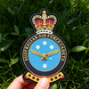 Custom Australian Cadets PVC Patch 3D Soft Rubber Emblem with Hook and Loop Backing for Jackets and Bags