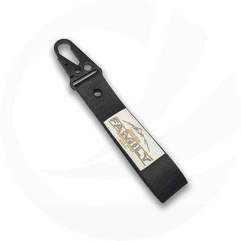 classic ribbon aviation Embroidered keychain