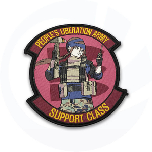 Custom Liberation Army Embroidered Dye Sublimated Heat Transfer Patches 