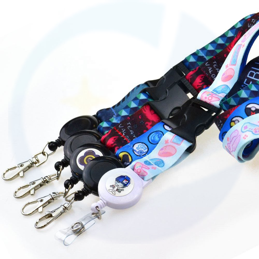 Lanyard Manufacturer Free Sample Promotional Cheap Custom Printed Polyester Neck Lanyard With Logo