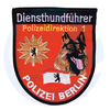 German Police Dog K9 Embroidery Pvc Rubber Patch