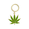 Grass Botany Plant Leaves Leaf weeds Enamel Keychains 