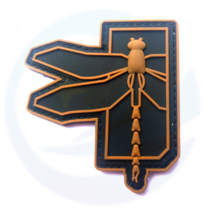 DRAGONFLY TACTICS U.S. ARMY USA 3D PVC BADGE RUBBER TACTICAL HOOK LOOP PATCH
