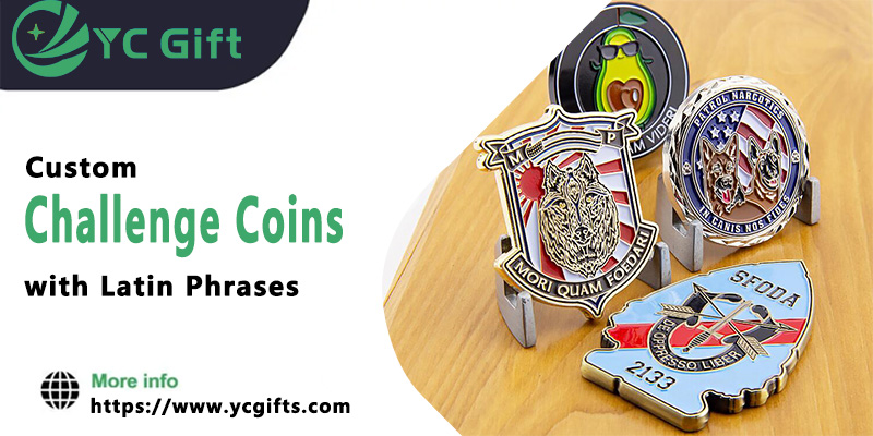 Custom Challenge Coins with Latin Phrases