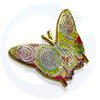 Enamel Badges With Glitter