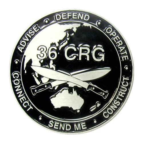 36 CRG Commander Coin